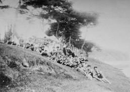 1933년도 괴산읍 제월대 고산정