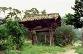 청천면 사담리 공림사일주문
