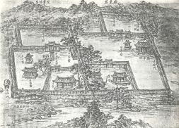 청천면 화양동 만동묘조감도