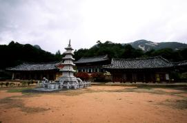 청천면 사담리 공림사 전경