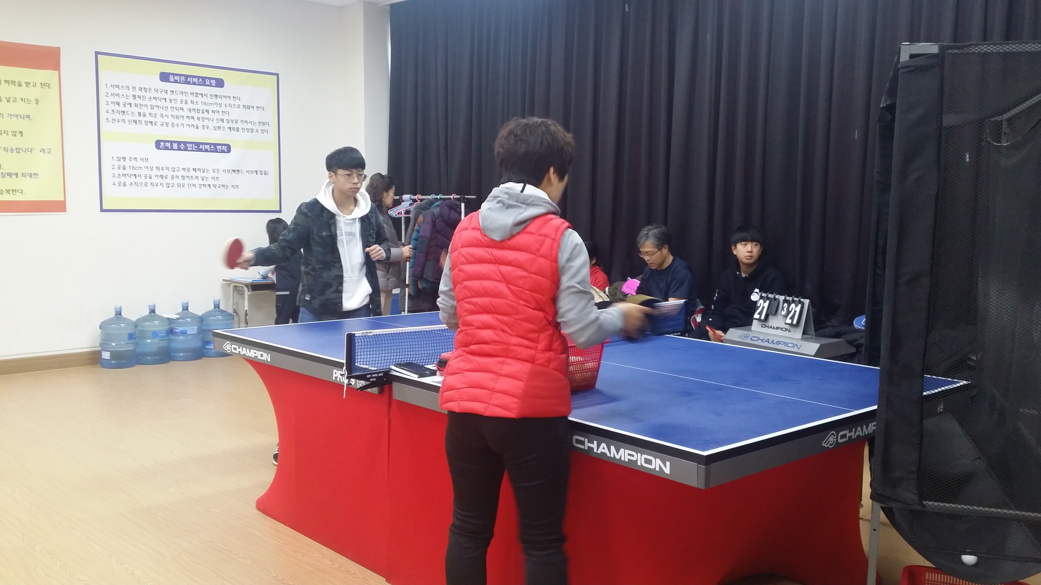 탁구수업(2018년 3월) 이미지1