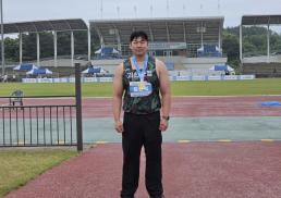 괴산군청 육상팀, 전국실업육상경기대회서 금1·은1·동1 획득 이미지