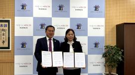 괴산군 시설관리사업소, 충청북도괴산증평교육지원청 괴산군 산림휴양단지 활성화를 위한 업무협약 체결 이미지