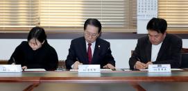 ▣ 괴산군, 스튜디오에이에이·M83영화종합촬영소와 업무협약 체결 이미지