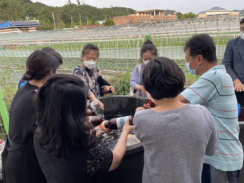 괴산군 친환경농업대학, 유기농업기능사과정 응시자 9명 전원 합격 이미지1