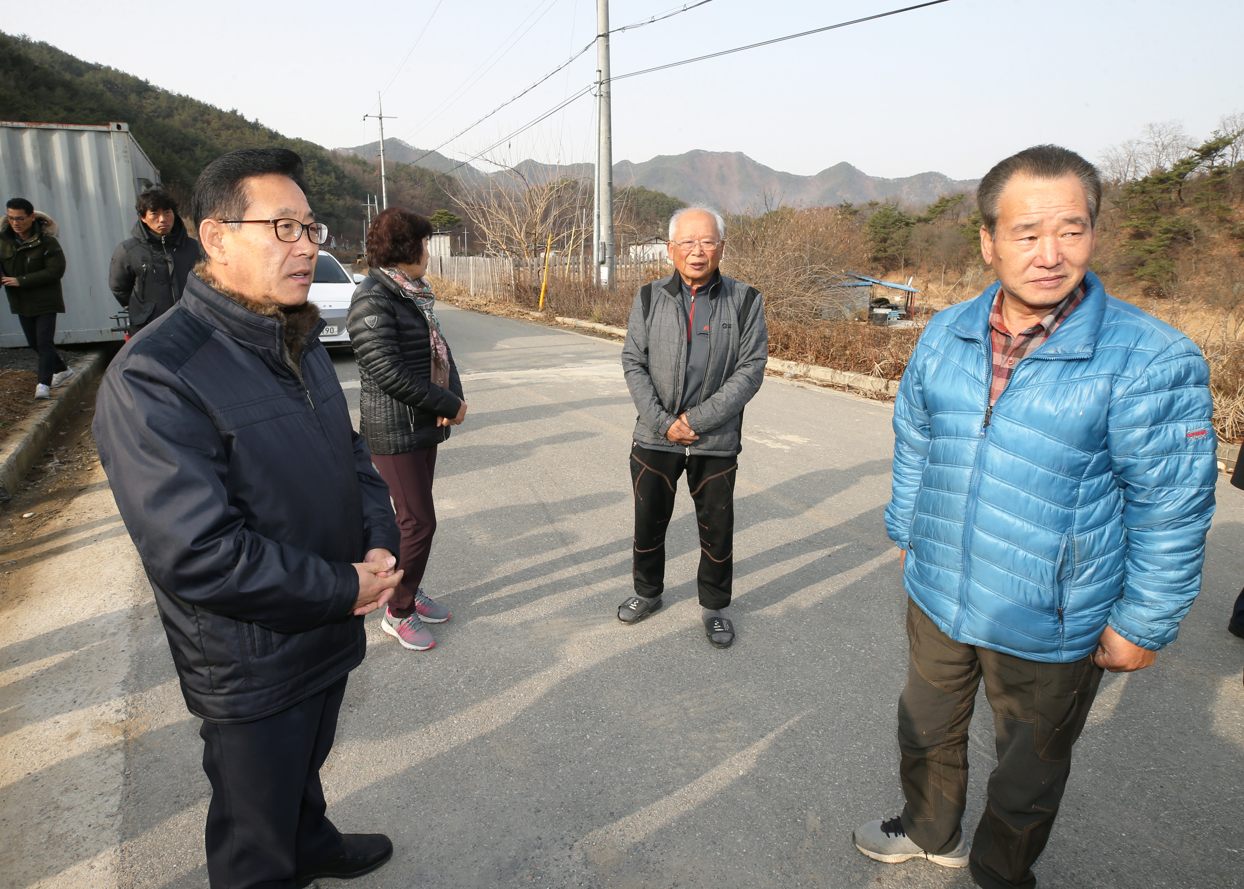 상수도 민원현장(귀만리) 방문 사진 이미지2