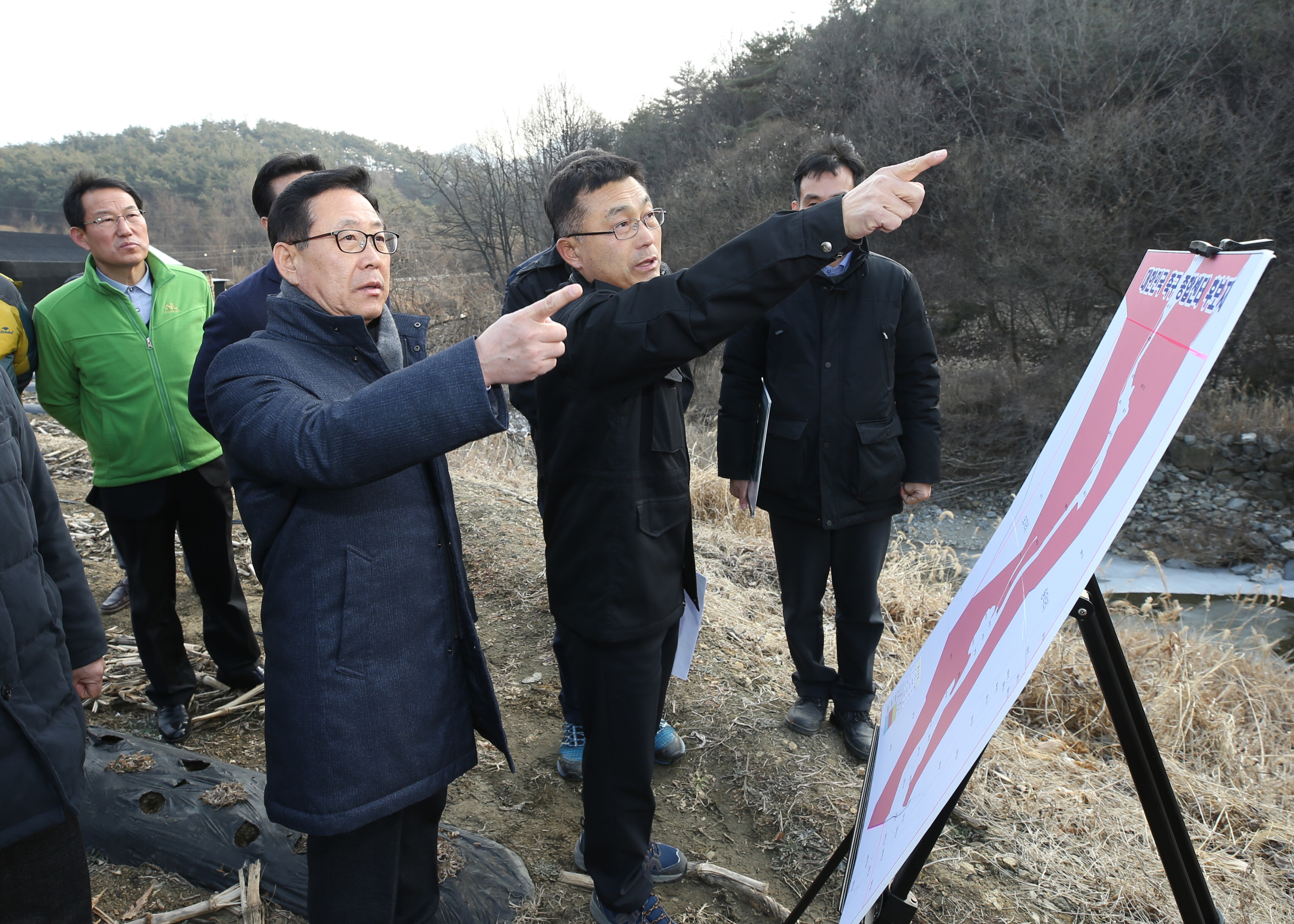 축구종합센터 유치부지 현장방문 사진 이미지2