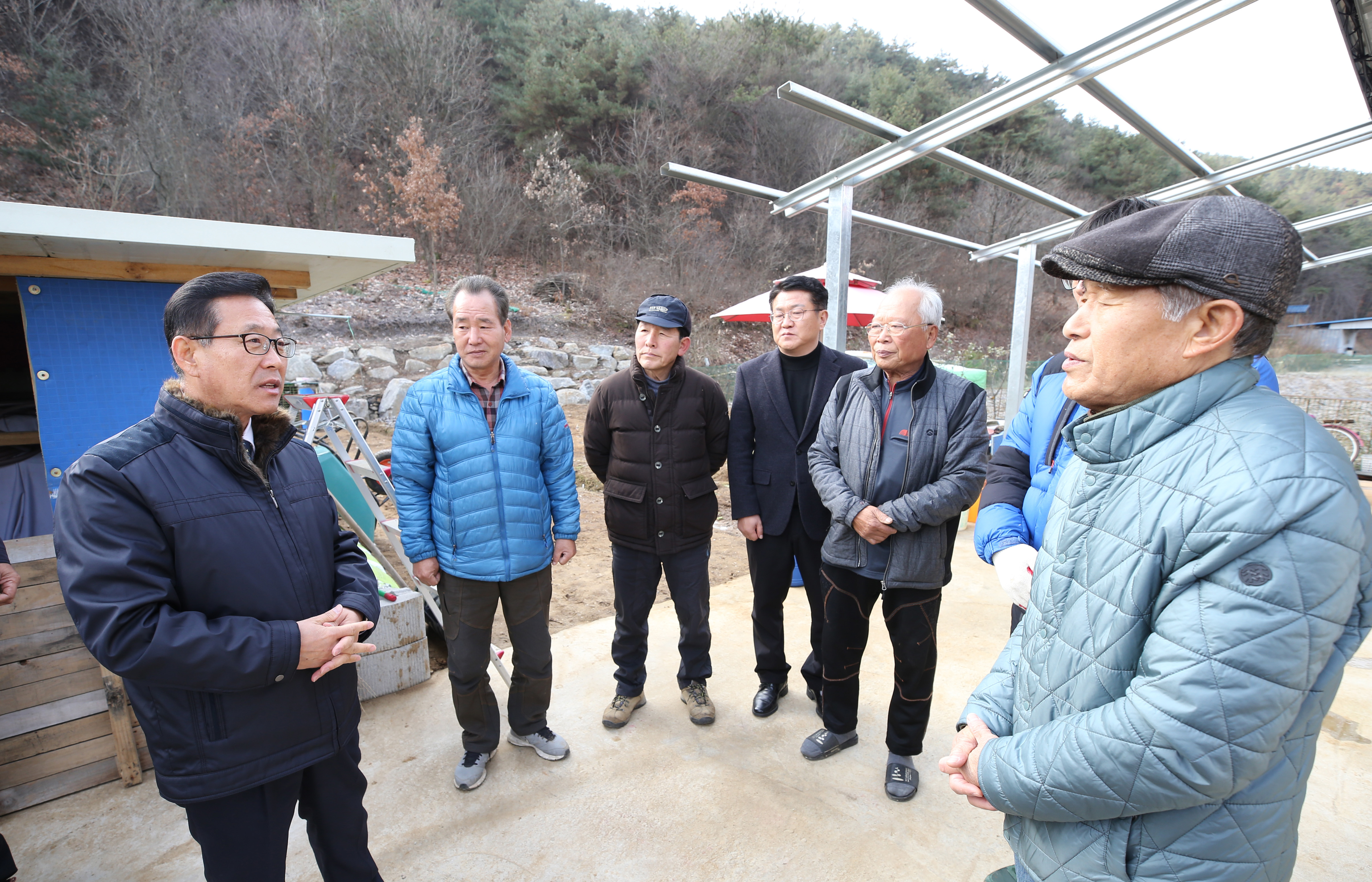 상수도 민원현장(귀만리) 방문 사진 이미지4