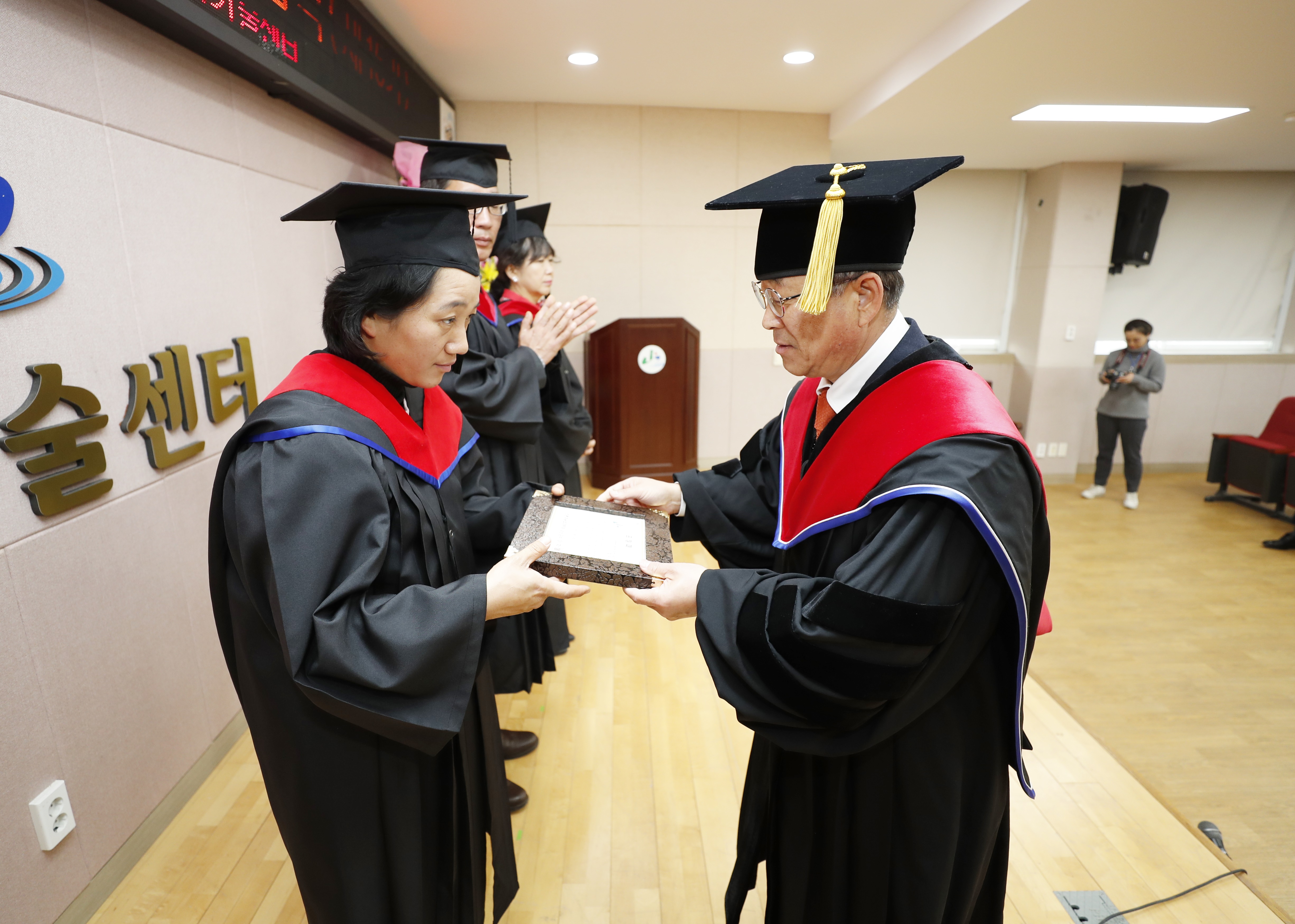 친환경 농업대학 졸업식 사진 이미지4