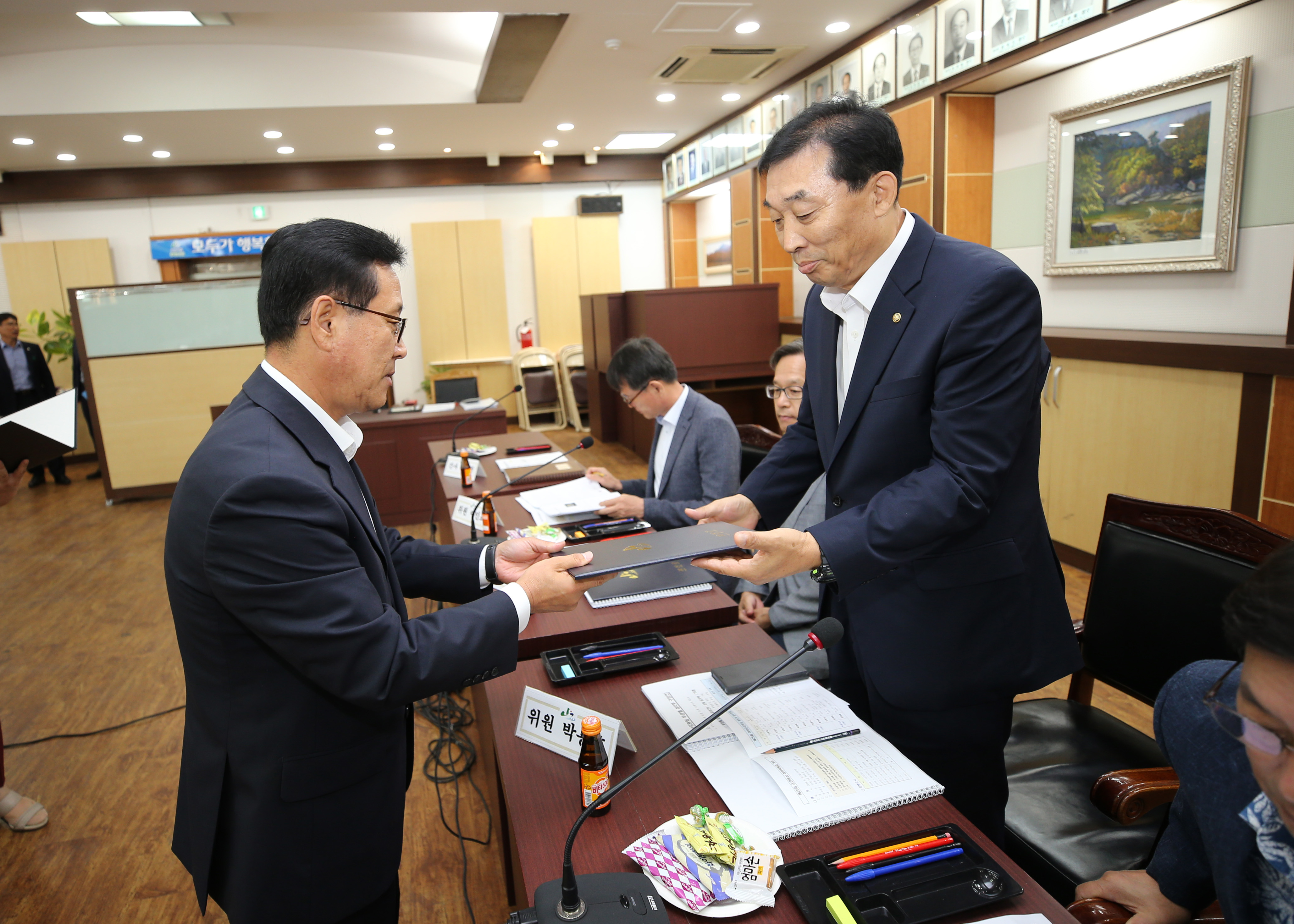 군민대상 심사위원 위촉장 수여식 사진 이미지7