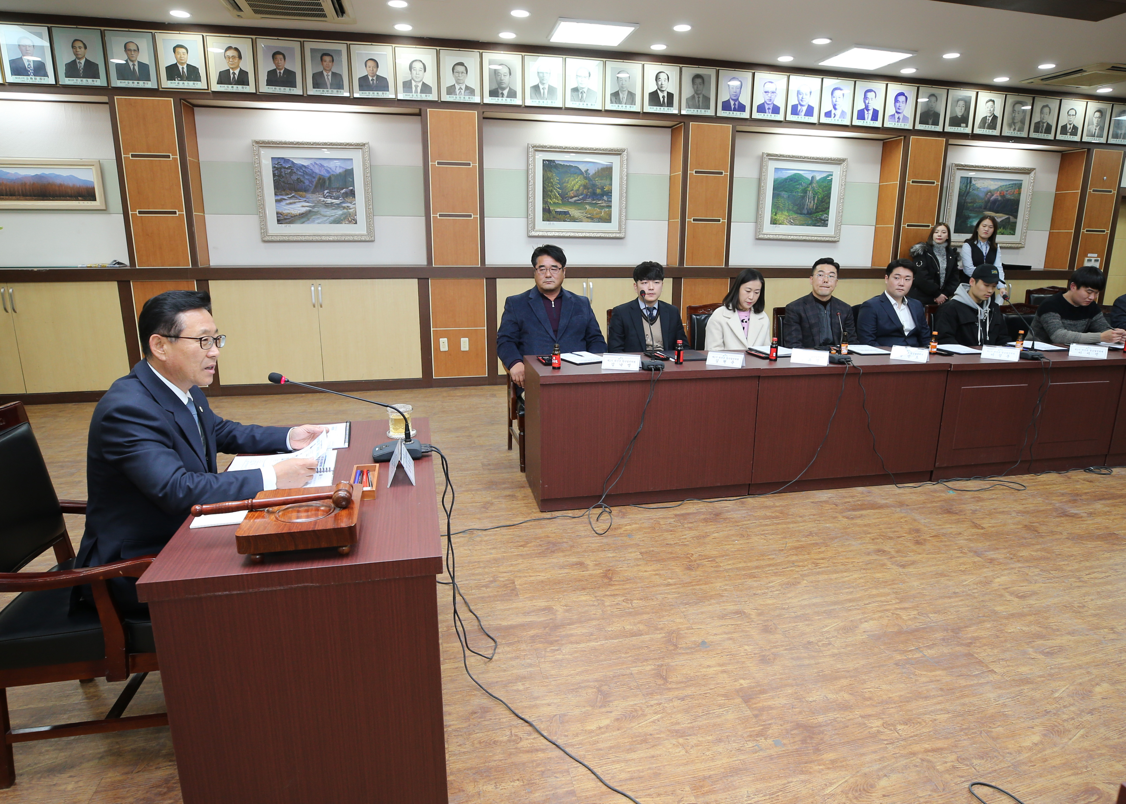 청년발전위원회 위촉식 사진 이미지6