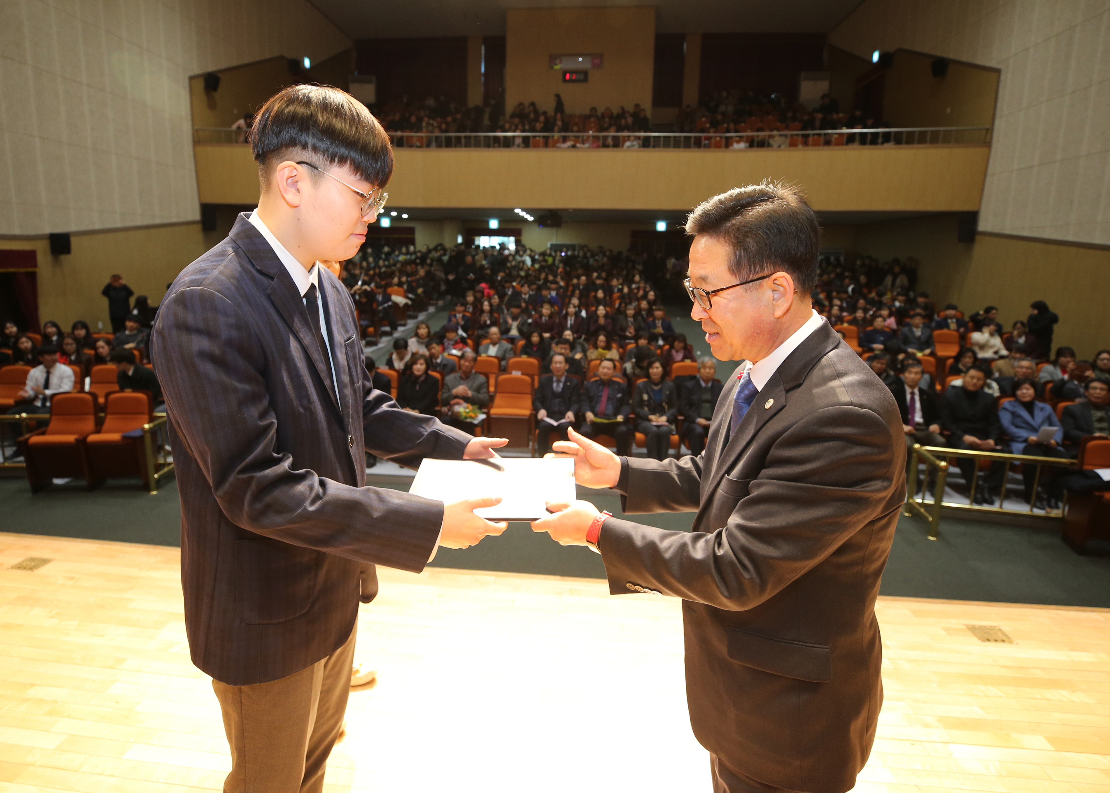 괴산고등학교 졸업식 사진 이미지4