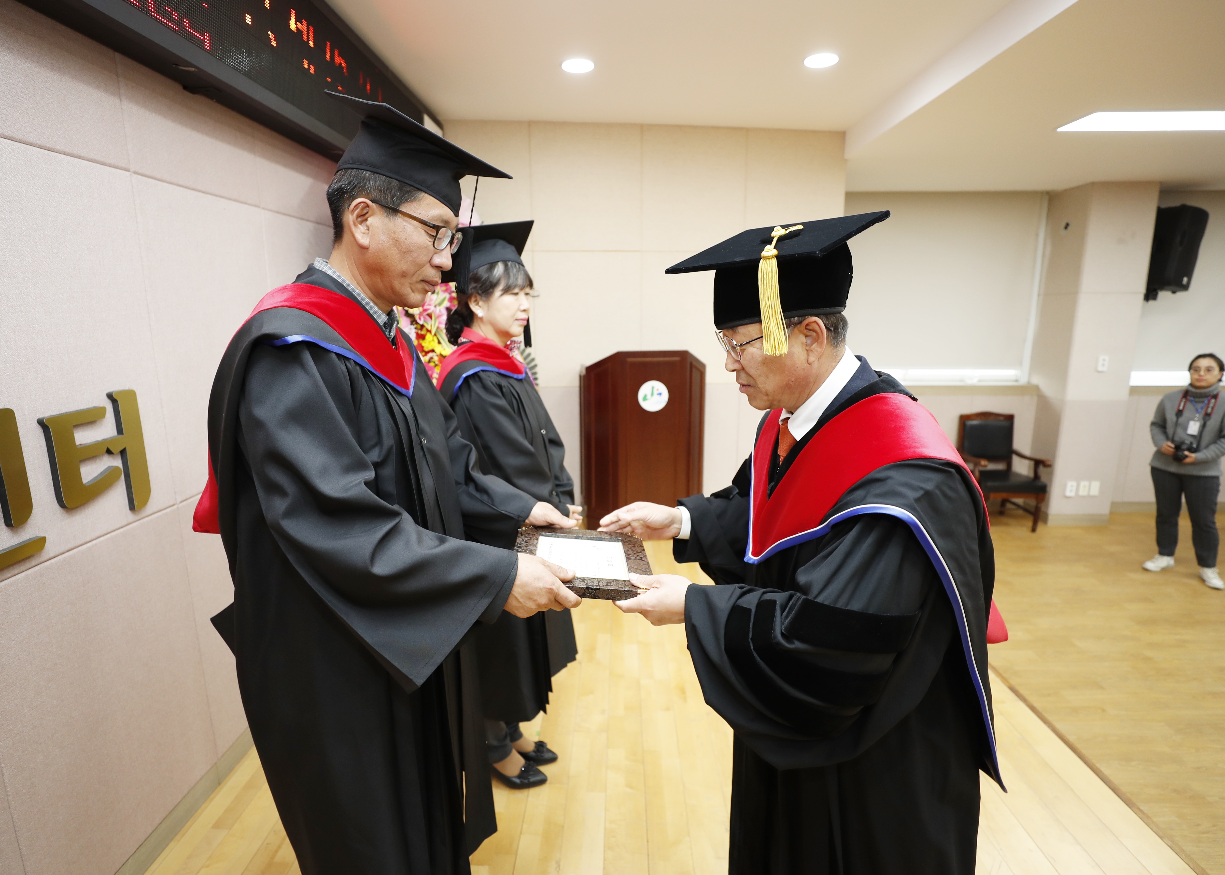 친환경 농업대학 졸업식 사진 이미지5
