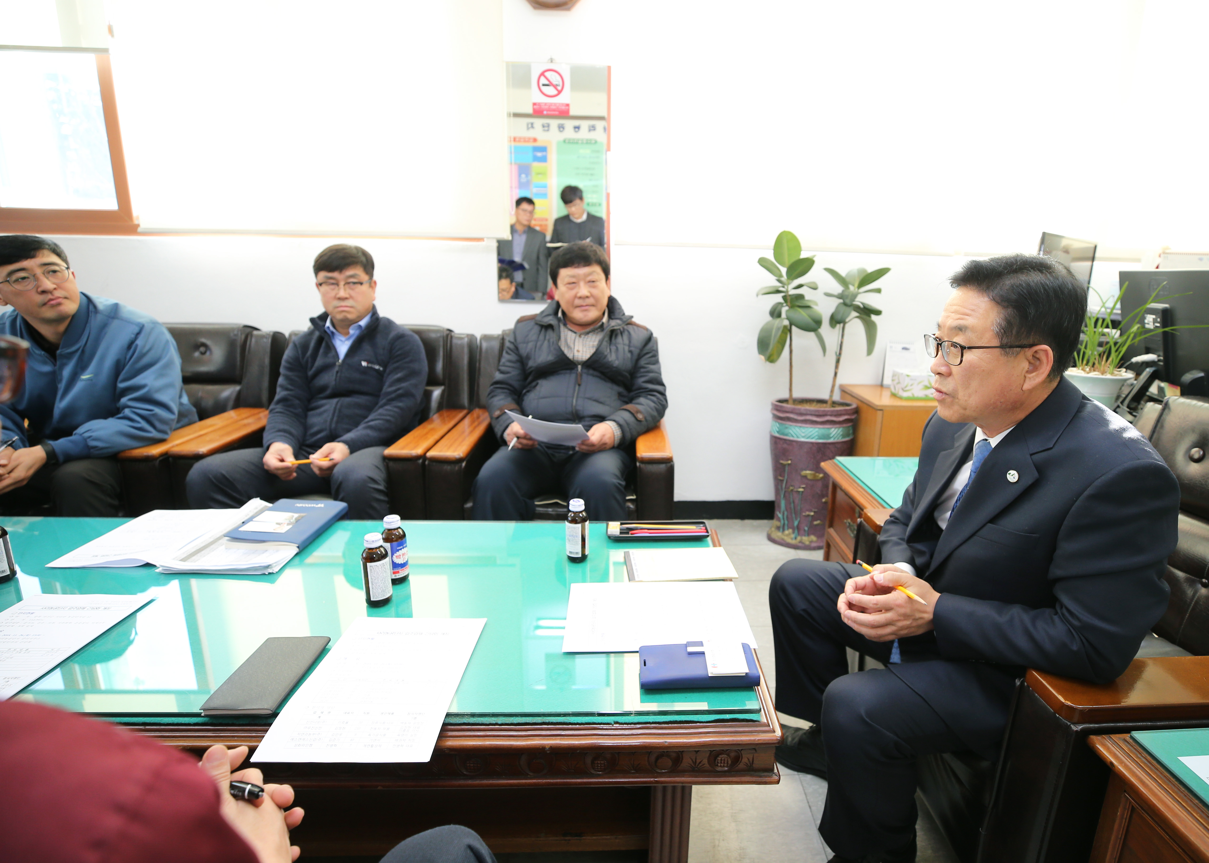 사리농공단지 입주기업 간담회 사진 이미지2