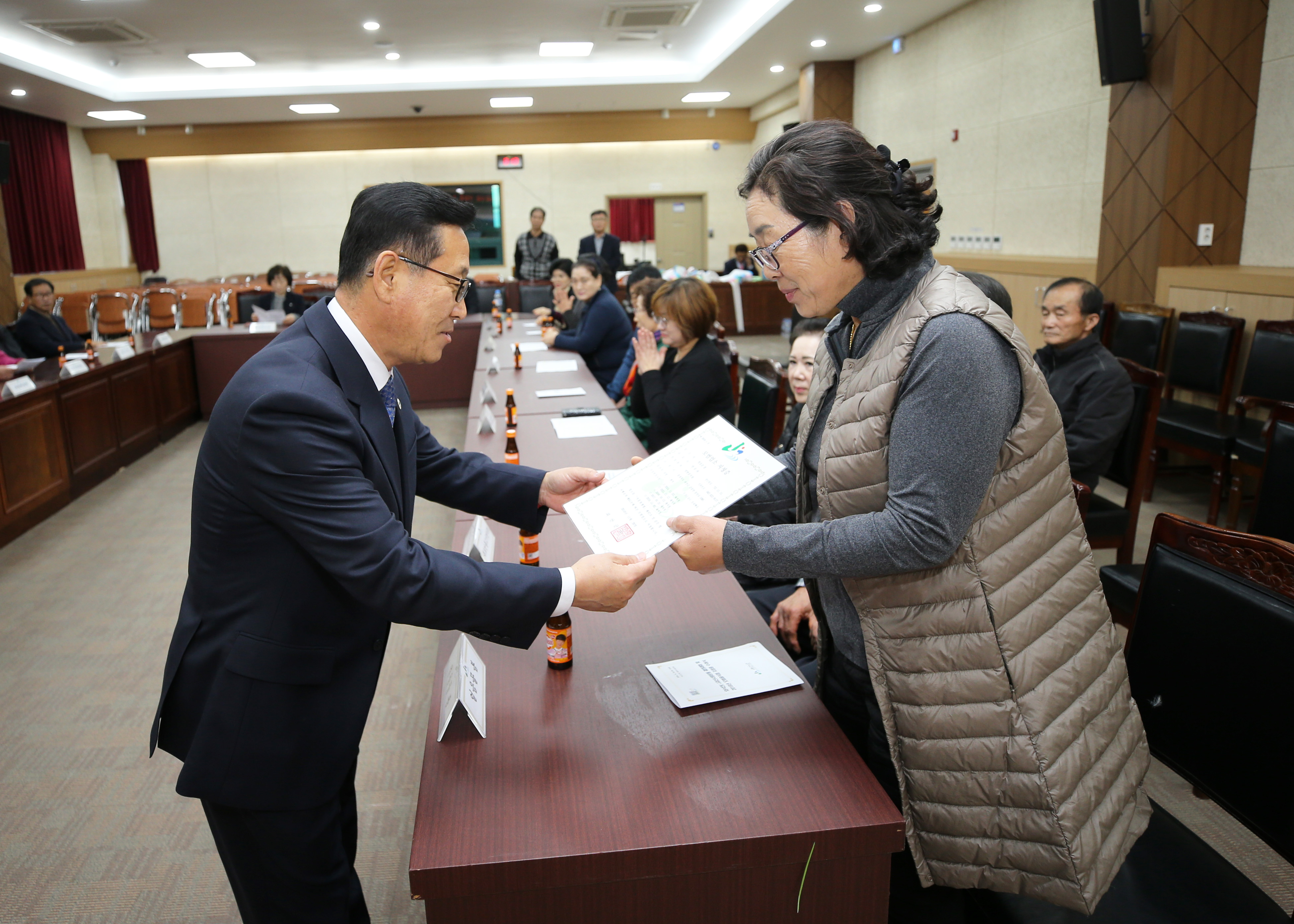 모범음식점 지정증 수여식 및 외식인 괴산사랑운동 결의대회 사진 이미지7