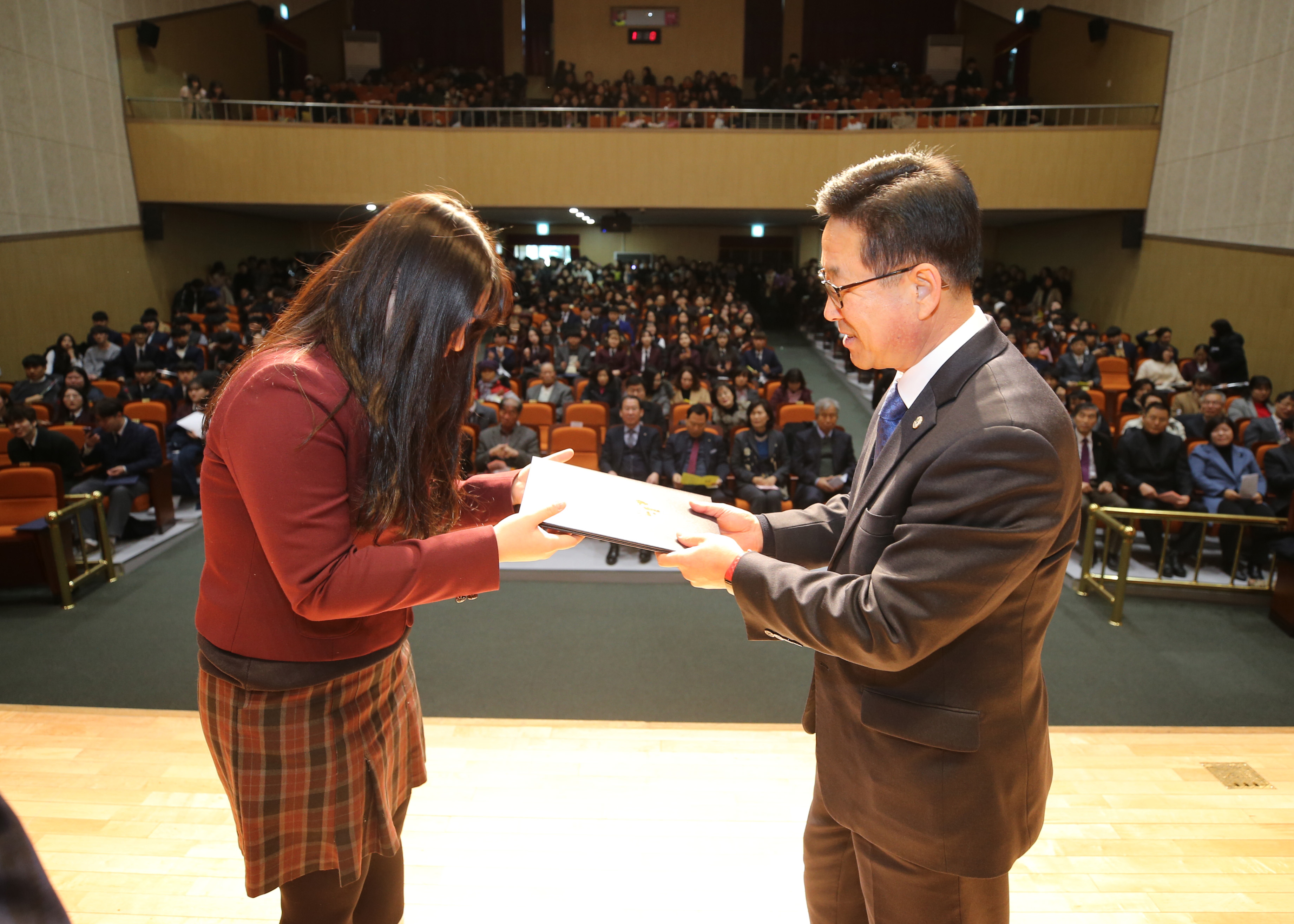 괴산고등학교 졸업식 사진 이미지3