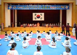충청북도 협회장기 초중고 태권도대회 사진