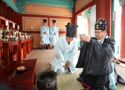 화암서원 제향 사진