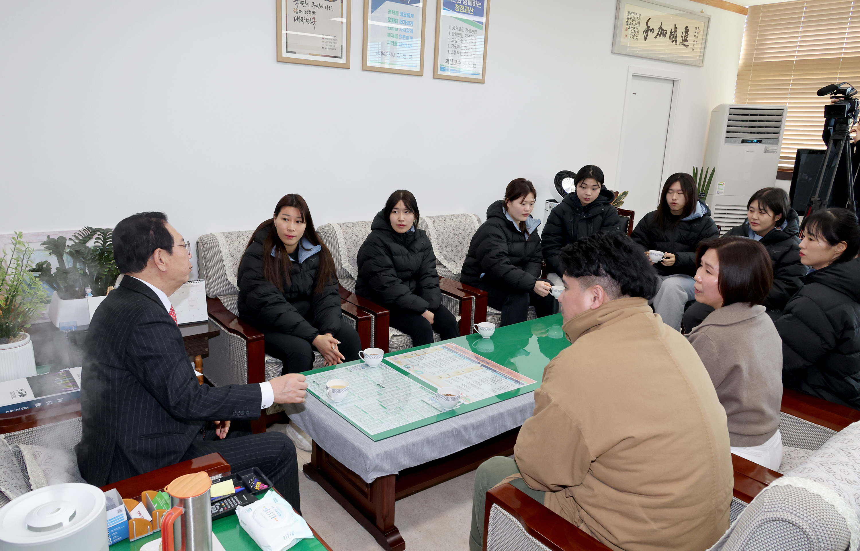 괴산군 여자씨름단 태안 설날씨름대회 출전 격려 (2026.02.09) 이미지4