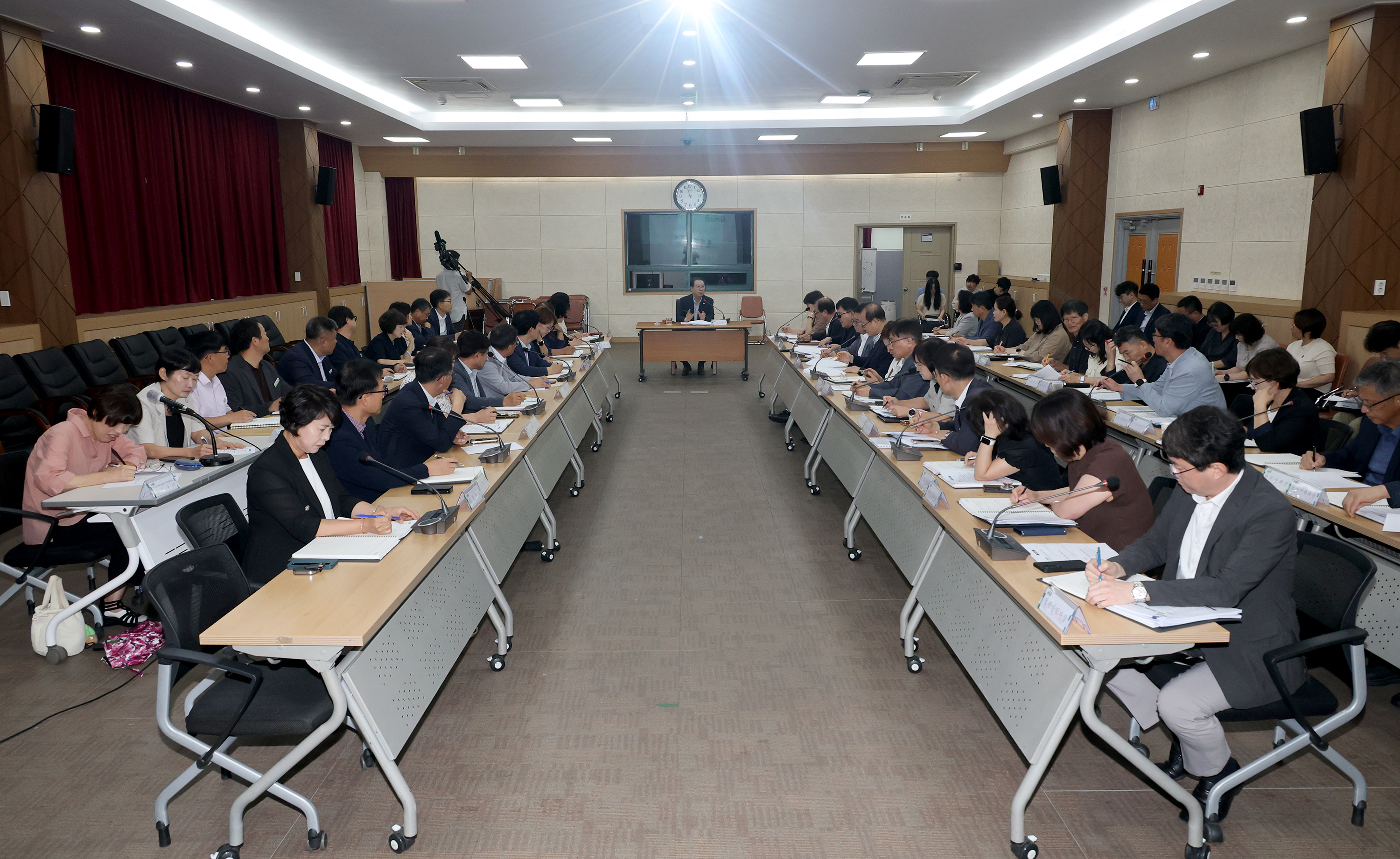 괴산군 주요 간부회의(농어촌기본소득시법사업선정기원)(2026.08.31) 이미지3