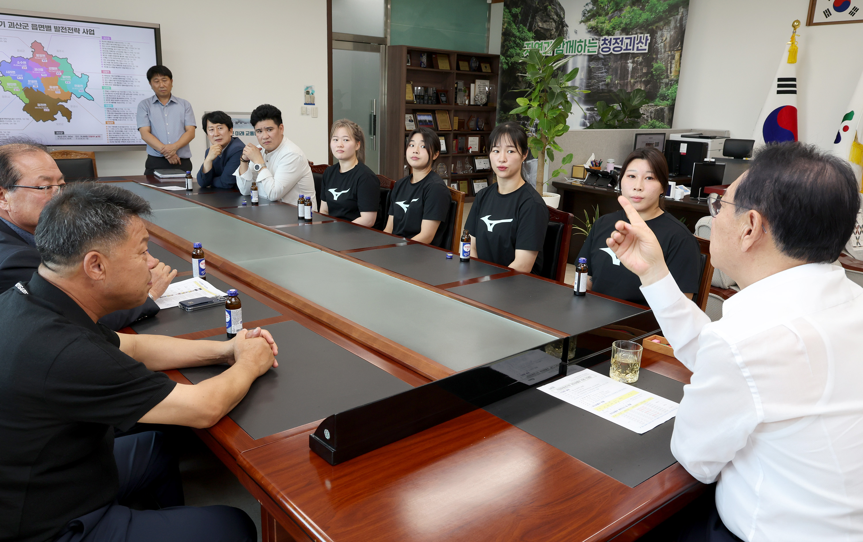 직장경기부 여자씨름 격려 및 간딤회 (9.3) 이미지6