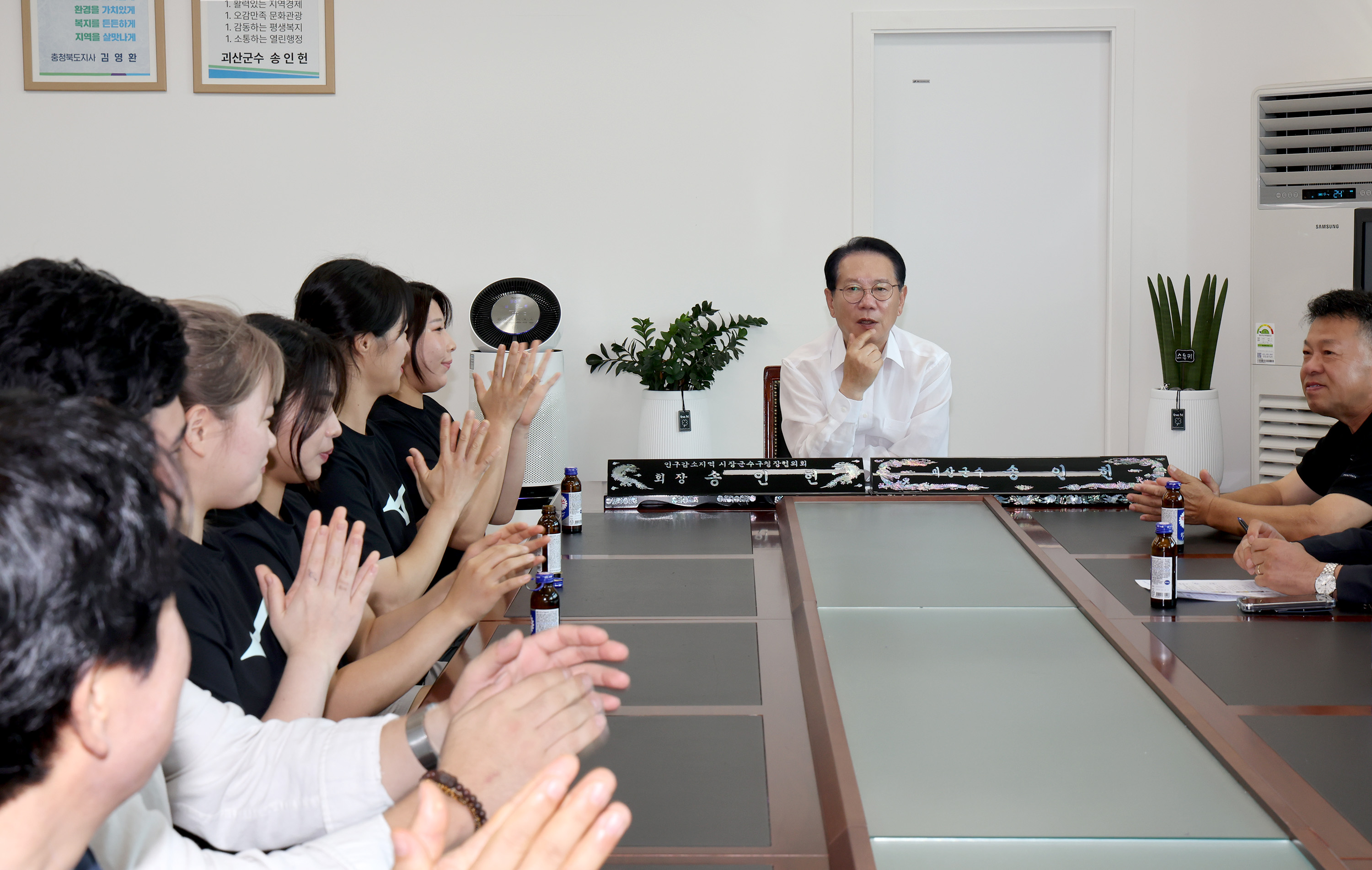 직장경기부 여자씨름 격려 및 간딤회 (9.3) 이미지4