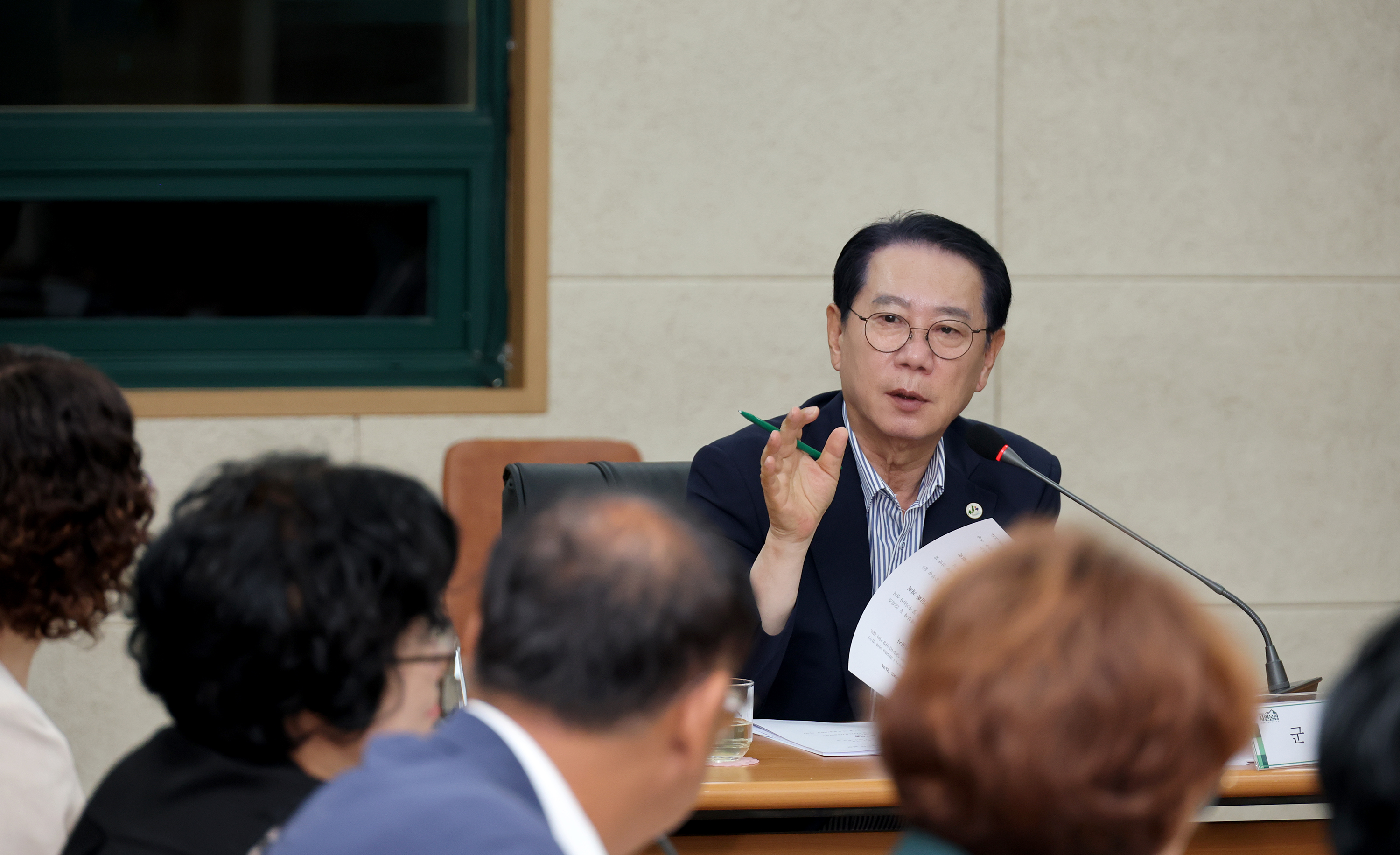 괴산군 주요 간부회의(농어촌기본소득시법사업선정기원)(2026.08.31) 이미지2
