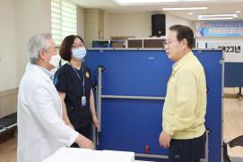 충주의료원 및 국민의힘 충북도당 수해복구 자원봉사(7.26.)