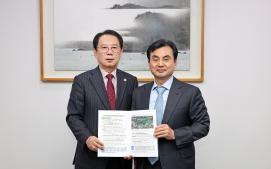 현안 사업 추진을 위한 STX본사 및 국회 방문(4.14.)