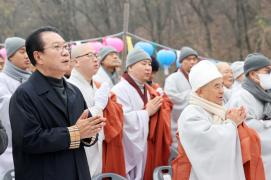 성림사 부처님 봉불 점안 법회(11.16.)