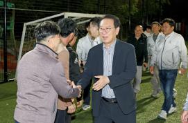 충북도민체육대회 훈련 격려(4.30.)