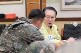 을지연습 일일상황 보고, 전시현안 및 전시예산 토의 (8.19)