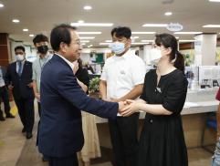 청안면 순방(8.1.)