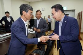 충북 시군 체육회장 협의회 간담회 (8.28)