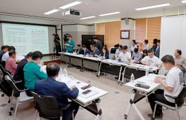국정기획위원회 괴산댐 방문(7.23.)