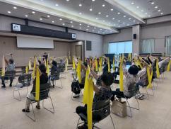 괴산군보건소, 어르신 ‘낙상 예방 맞춤형 운동 프로그램’ 성료