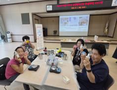 괴산군, AI·IoT로 어르신 마음까지… ‘우울타파’ 프로그램 성료