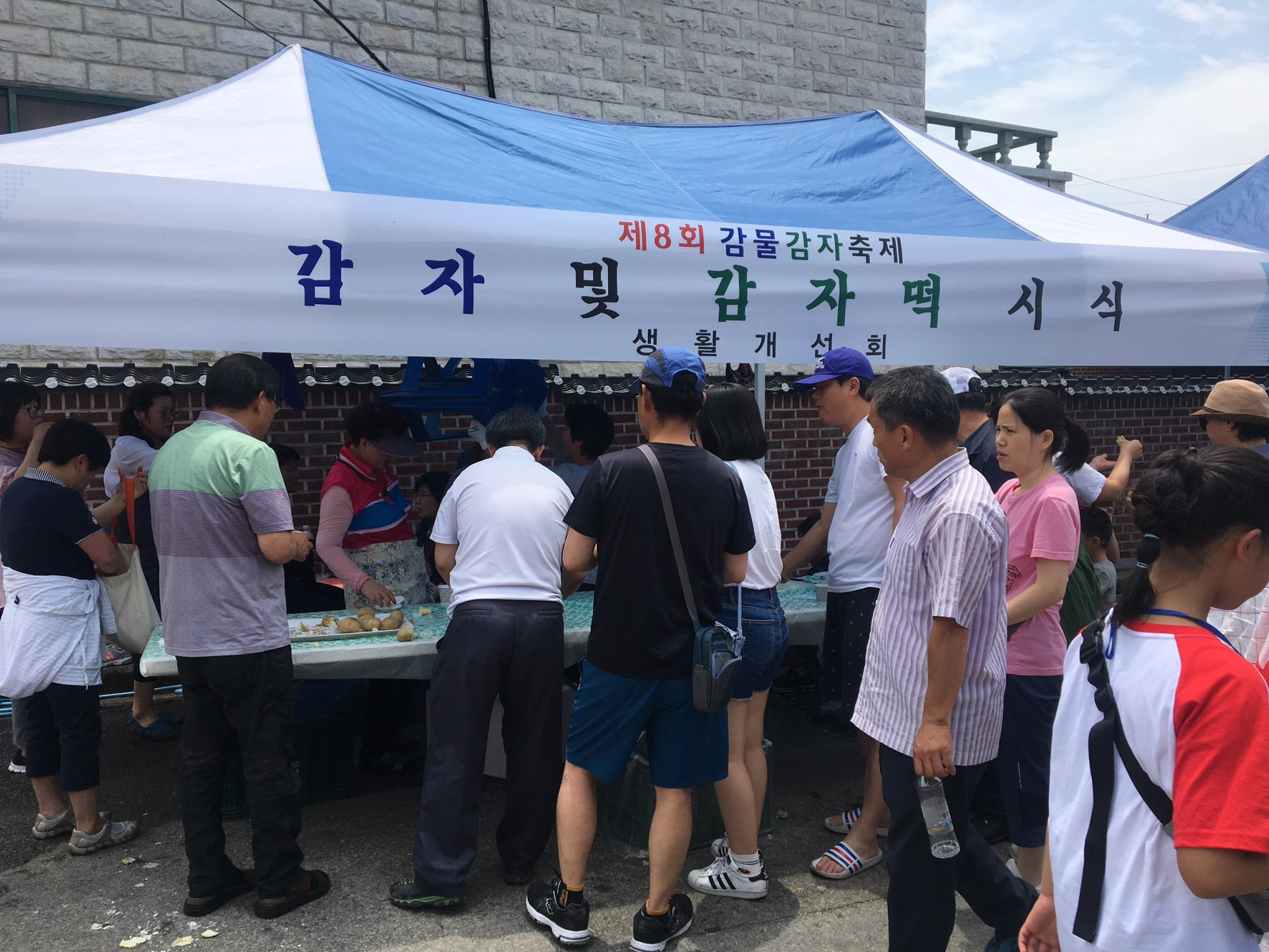 감물감자축제(생활개선회 감자음식 시식회, 야생화연구회 전시회) 이미지3