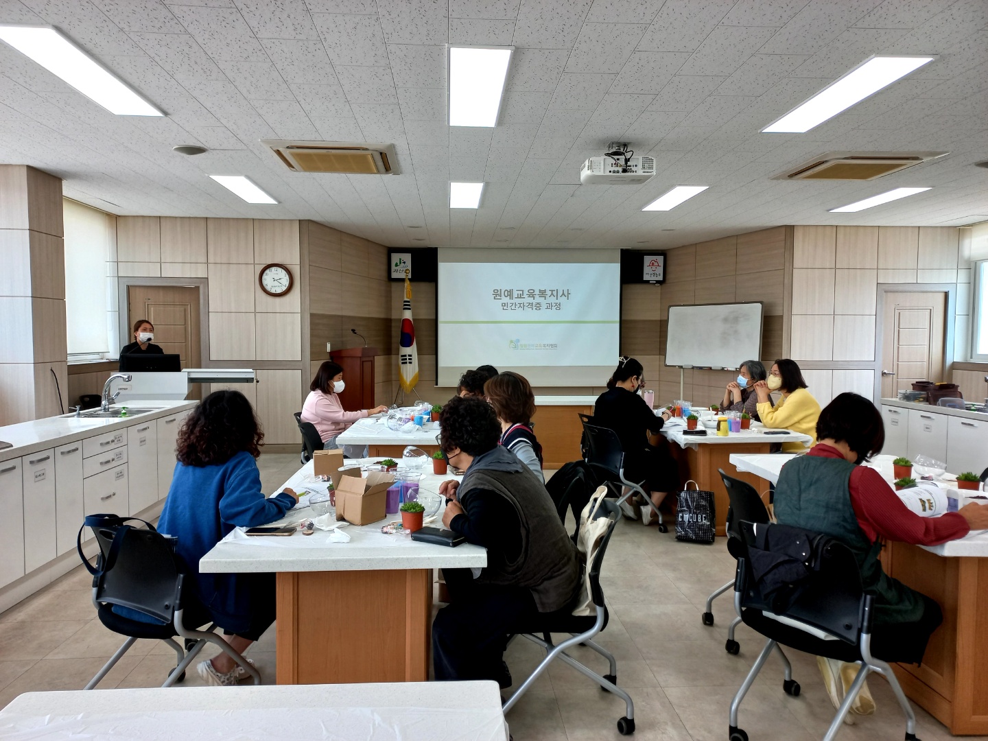 여성농업인 전문인력 양성교육(원예교육복지사 자격증반) 교육 및 수료식 이미지3