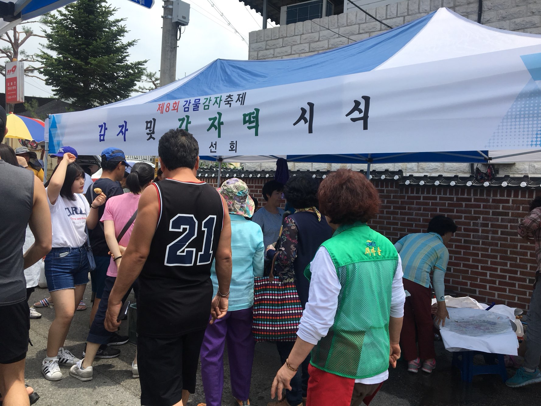 감물감자축제(생활개선회 감자음식 시식회, 야생화연구회 전시회) 이미지4