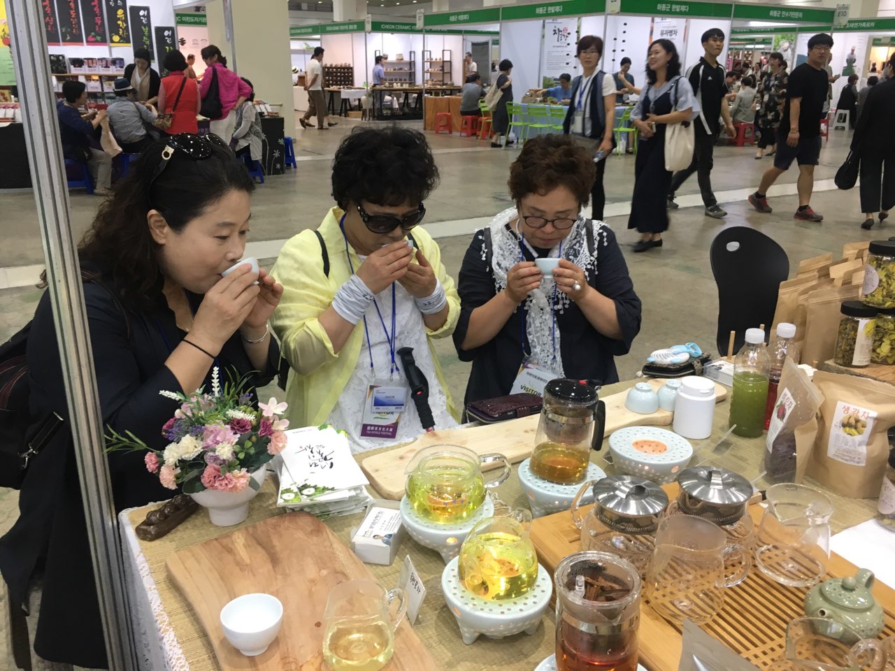 괴산군 꽃차연구회, 현지교육 실시 이미지3