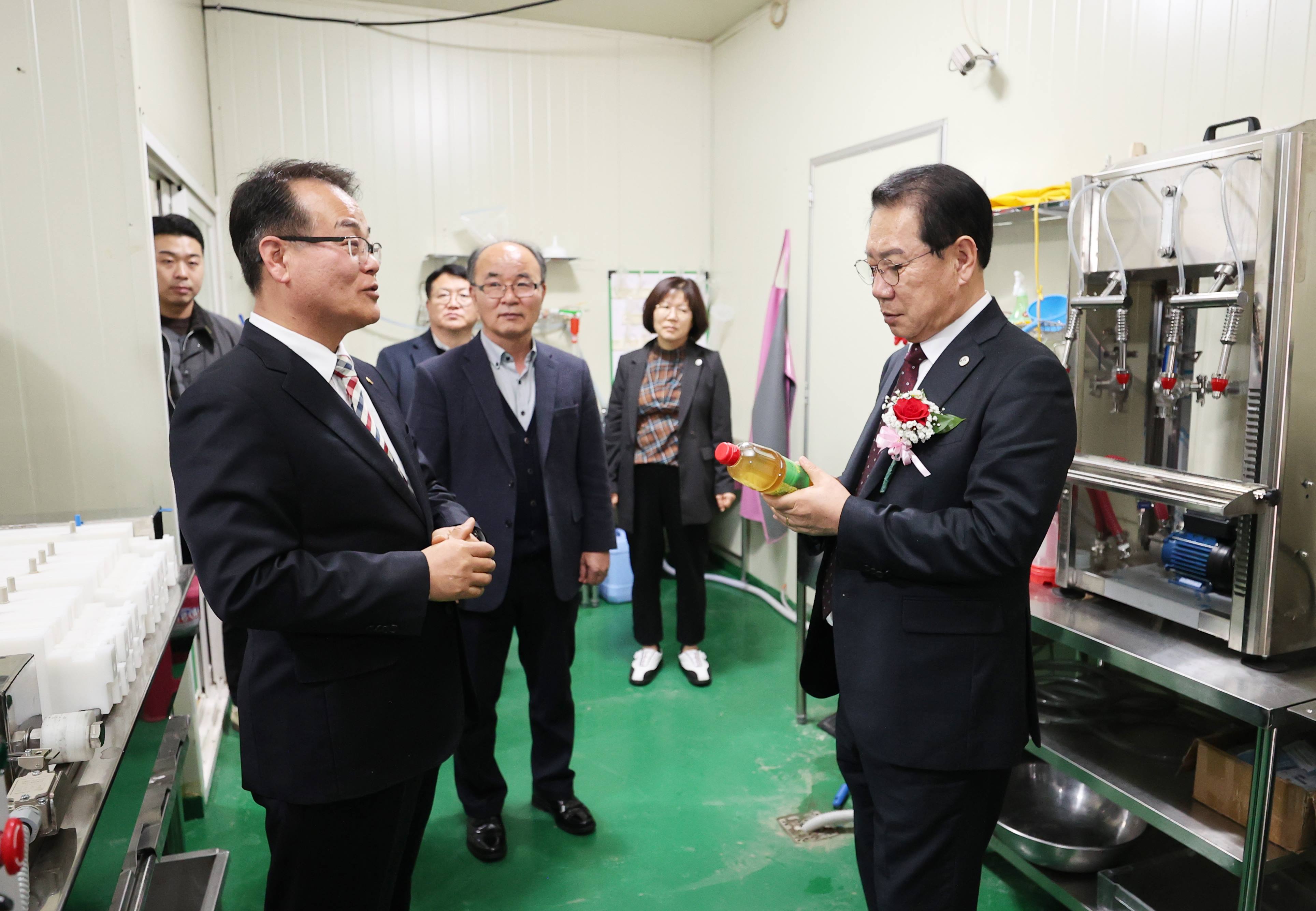 국산 종균 이용 속성 발효식초 상품화 시범사업 완료 개관식 이미지4