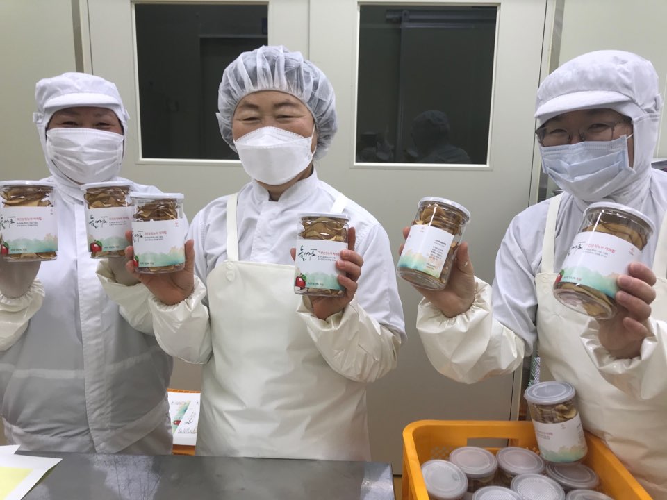 괴산군농산물가공지원센터 첫 제품출시 이미지1