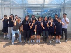 괴산북중학교 4-H 학생 농업기술센터 견학