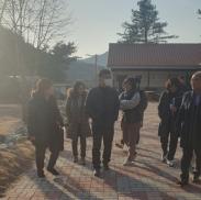 서울시청 관계자 서울농장 현지 방문