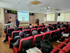 과수화상병 예방 및 사과 재배기술 교육