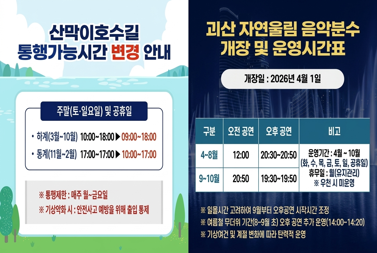 호수길/음악분수